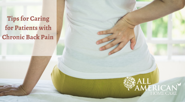 Tips for Caring for Patients with Chronic Back Pain