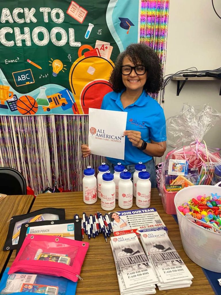 All American Home Care at Hispanic Center Lehigh Valley Back to School Event